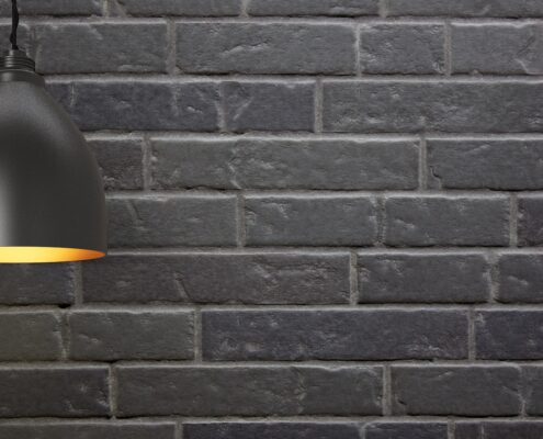 Tile Brick_Graffite Matt_Damask_Gallery 1