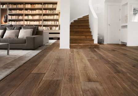 Wooden floors_Damask materials