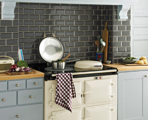 black metro tile_Damask_Basics_Damask_