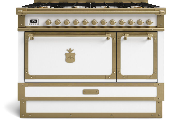 metal handmade kitchen_antic white_120cm_TYPE B_Damask