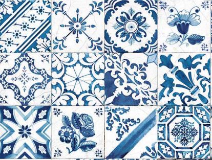 Azjulejos tiles tiles Azulejos_Damask_2023