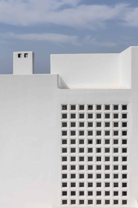 cement breeze blocks_Damask for MYKONOS ARCHITECTS